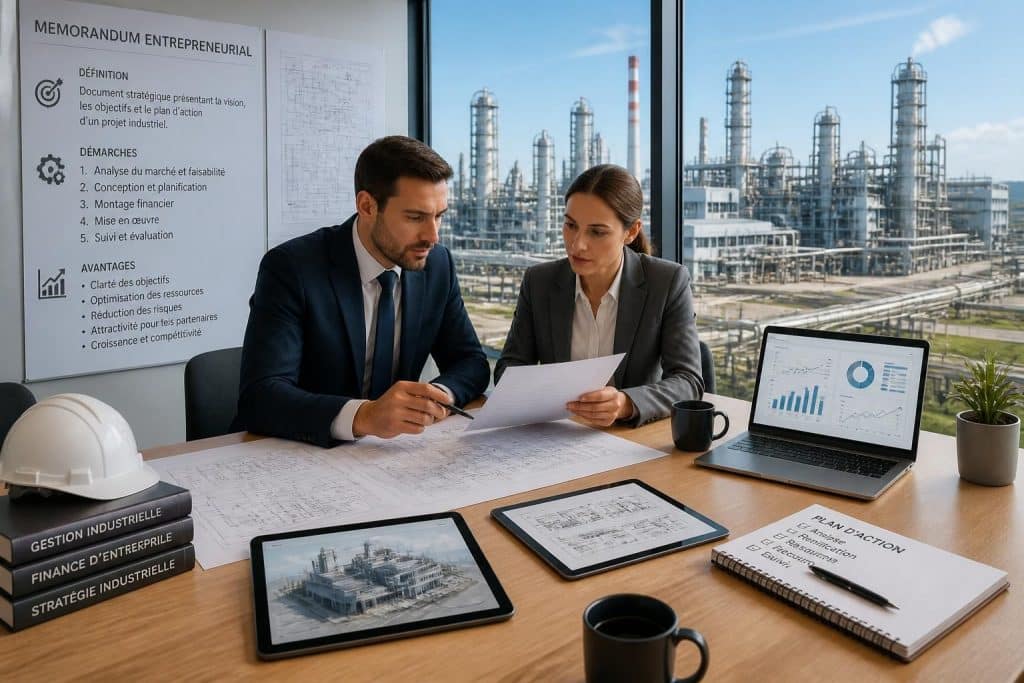 découvrez tout sur le memorandum de l'entrepreneur industriel : définition claire, démarches à suivre et avantages clés pour réussir votre projet industriel.