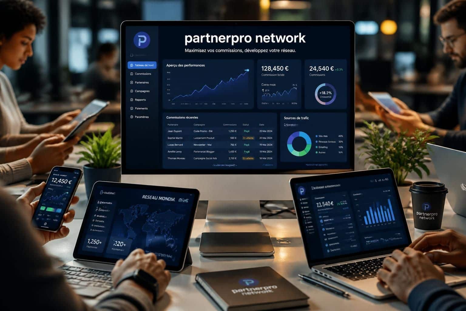 découvrez partnerpro network, la plateforme d’affiliation qui vous permet de maximiser vos commissions facilement grâce à des outils performants et un réseau étendu.
