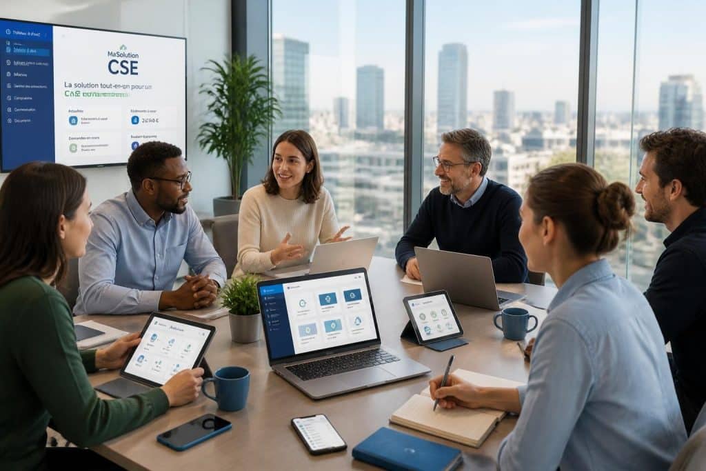 advango cse est une solution tout-en-un conçue pour faciliter la gestion de votre comité social et économique, offrant des outils intuitifs pour optimiser la communication, la collaboration et la conformité.